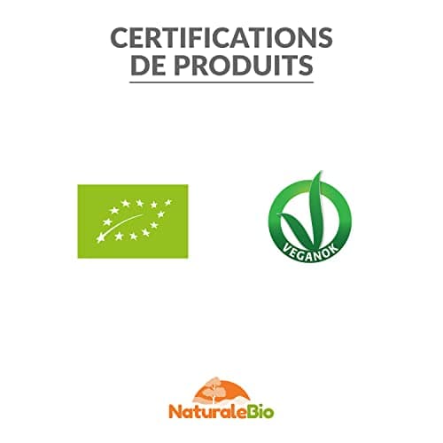 Moringa Oleifera Bio en Poudre - Qualité Premium - de 200g. Organique, Naturel et Pur. Feuilles de la Plante du Moringa Oleifera. NaturaleBio