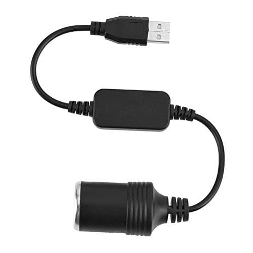 Mugast 12V USB Car Cigarette Lighter, Adaptateur de Prise Allume-Cigare Femelle de Voiture
