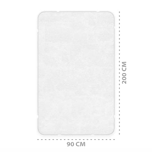 Protège Matelas imperméable pour Enfant surmatelas pour bébé avec surmatelas 200 x 90 cm - Drap Housse Protection Contre l'humidité protège Matelas imperméable
