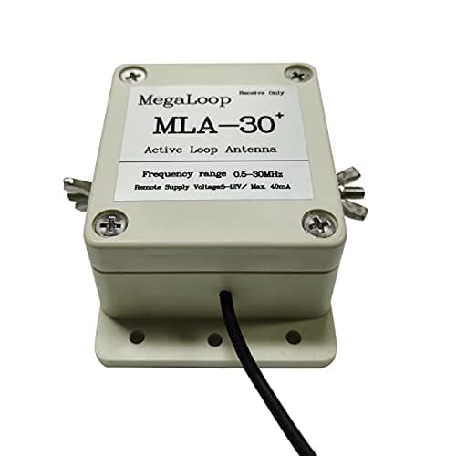 GutView MLA-30 + Plus Antenne de Boucle de Version de Mise à Niveau 0,5-30 MHz Anneau étanche à la Pluie antenne de réception Active Faible Bruit Onde Courte Moyenne
