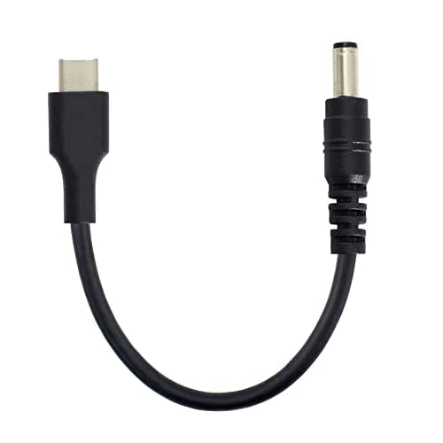 Xiwai Câble de charge USB 3.1 Type C USB-C vers DC 5,5 2,5 mm 20 cm