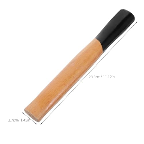 JECOMPRIS Manche De Marteau En Bois Poignées De Marteau De Rechange Maillets Outil À Main Poignée De Marteau Accessoire De Poignée 1500G