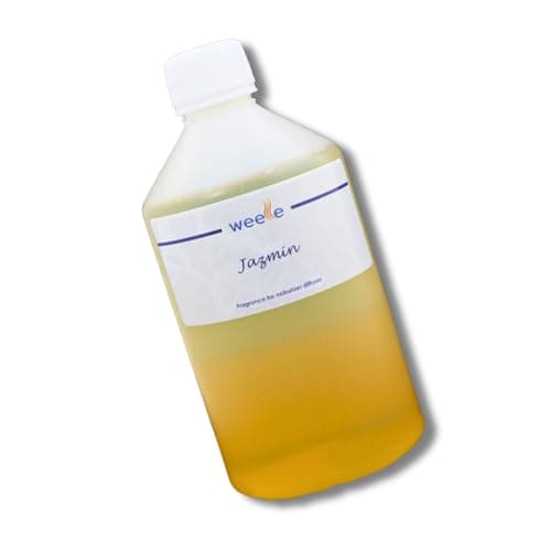 WEELE Parfum pour Les environnements Jazmin pour Ultrasonic 500ml Diffuseurs pour Usage Commercial. pour Parler de Grands Espaces et de Marketing Olfactif