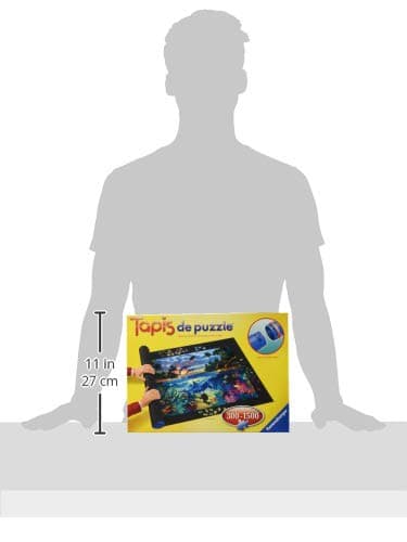 Ravensburger - Accessoire pour puzzles enfants et adultes - Tapis de puzzle antiglisse - Pour les puzzles jusqu'au 1500 pièces - Réalisez, Rangez, Transportez - 17972
