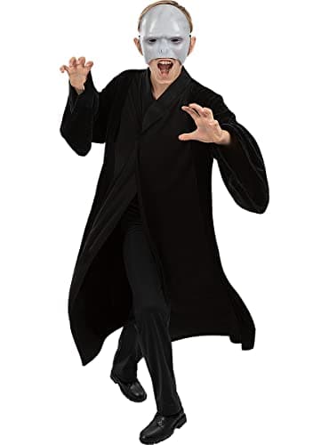 Funidelia | Déguisement Voldemort - Harry Potter pour garçon Magiciens, Poudlard - Déguisement pour Enfant, accessoires pour Halloween, carnaval et fêtes - Taille 3-6 ans - Noir