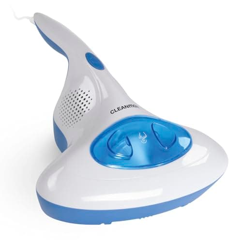 CLEANmaxx aspirateur à acariens avec lumière UV-C stérilisante | Aspirateur à Matelas avec Filtre HEPA, détruit 99,9% de Tous Les acariens | Nettoie et désinfecte en Une Seule étape