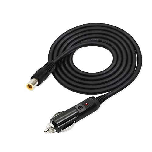 GINTOOYUN DC7909 Chargeur allume-cigare vers DC 8 mm 7,9 x 5,5 mm Câble d'alimentation 12 V pour enregistreur de voiture, haut-parleurs Bluetooth, appareil photo, GPS, ordinateur portable