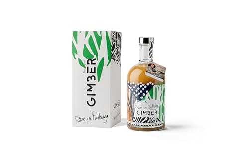 GIMBER Édition limitée avec Diane de Furstenberg | Original N°1 | Concentré de gingembre biologique 700 ml | Boisson bio sans alcool à base de gingembre, citron et herbes