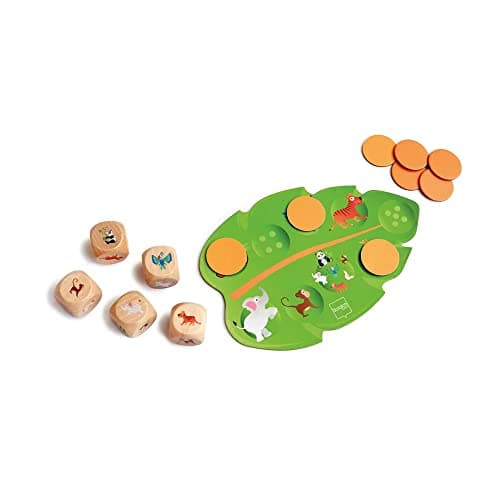 Scratch - Jeu Jungle Yam – Jeu Société Yatzee Pour Enfants a Partir 4 Ans – Dés Avec Animaux - 276182204