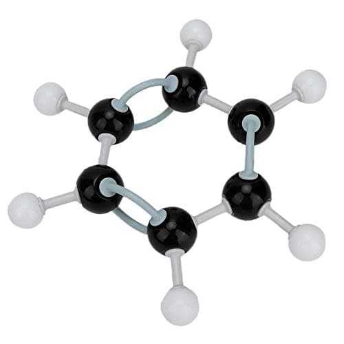 Delaman 267 Pcs Modèle Moléculaire, Modèle d'atome Molecular Organic Inorganic Structure Kit Atom Link Model Set Atom Model Educational Tools for Student Teacher Molecular Model Kit