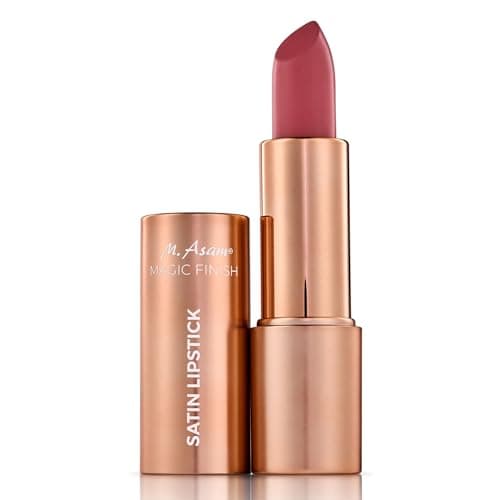 M. Asam MAGIC FINISH Rouge à lèvres rose (4 g) – Rouge à lèvres nourrissant rose au fini satiné, repulpe les lèvres sans les assécher, couleur intense au fini satiné, hydrate et nourrit
