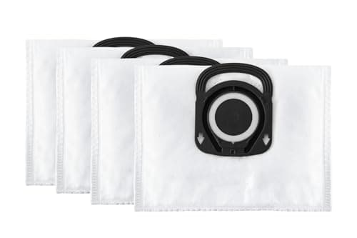 Rowenta ZR200520 Sac Haute Filtration Hygiene + OPTIMAL - Boite de 4 unités | Sacs aspirateurs haute filtration pour Silence Force - Compact Power - Power XXL et X-Trem Power - Fermeture automatique