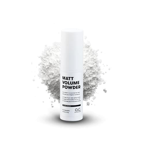 O.C. HAIRCARE Poudre coiffante - Poudre pour cheveux fins & délicats - avec EFFET MATTE - Poudre coiffante pour une stabilité maximale - recommandée par les plus grands salons
