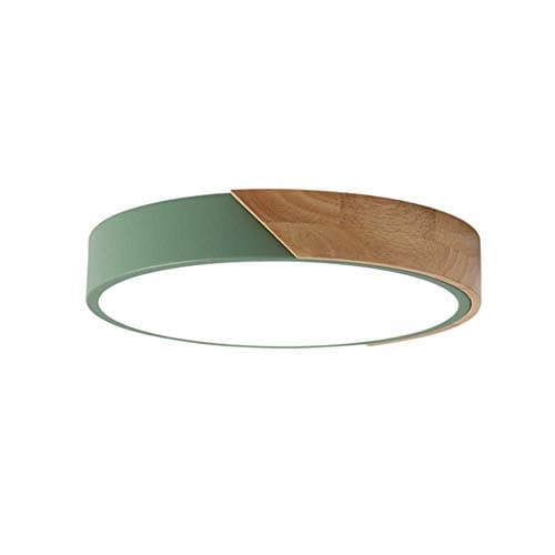 minifair Plafonnier LED rond à gradation trichromatique,Green,40cm
