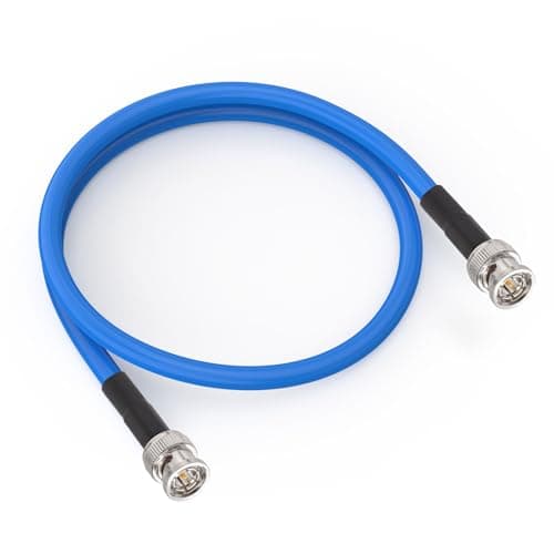 Superbat Câble BNC Câble Vidéo SDI 60cm 3G/6G/12G (Belden 1694A, 75Ohm) Mâle à Mâle pour Caméras et Équipements Vidéo Supporte HD-SDI/3G-SDI/4K/8K, Câble Vidéo de Précision (1 pièce)