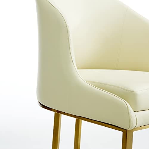 POVISON Ensemble Table de Salle à Manger avec 4 Chaises, Table à Manger 160cm pour 4-6 Personne, Chaise à Manger Lot de 4, Blanc (160CM)
