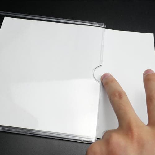 KiKiHong Lot de 5 Présentoirs de table A5,A5 Presentoir en Transparent,Présentoir en L,Porte Affiche Convient aux Restaurants, Publicités,Bureaux,Dépliants,Cafés,Menus