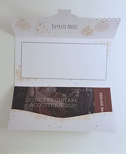 Enveloppe Noël Pochette carte cadeau pour chèque, argent, bons cadeaux (vouchers, billets d'avion, concert, soins), carte à offrir (motifs Noël Moderne)