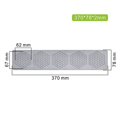 Moule en silicone en forme de nid d'abeille pour décoration de gâteaux en forme de ruche - Pour chocolats, bonbons, cupcakes, argile polymère