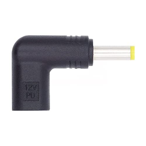 xiwai USB 3.1 Type C USB-C Femelle vers DC 12V 4.8x1.7mm Adaptateur PD Emulator Trigger 90 Degree Angled
