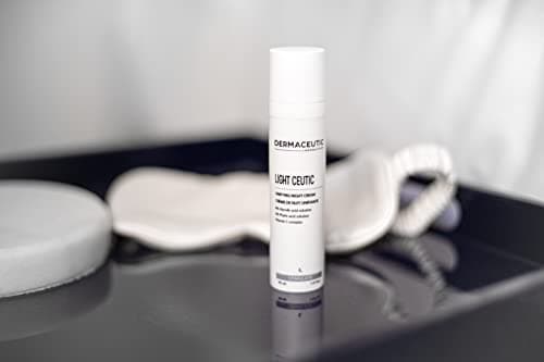 Light Ceutic de Dermaceutic - Crème de nuit unifiante contenant de l'Acide Glycolique en solution, de l'Acide Phytique en solution et un Complexe de Vitamine C - 40ml