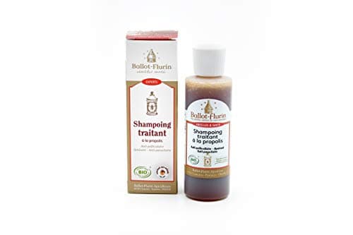 Ballot-Flurin - Shampoing traitant à la Propolis BIO - Anti-pelliculaire • Apaisant • Anti-parasitaire - Tout type de cheveux - Certifié Cosmébio - Fabriqué en France - 125ml