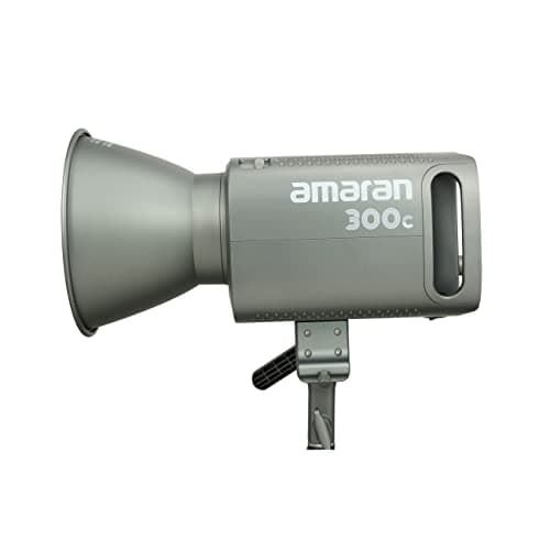 Aputure Amaran 300c RGBWW COB LED Studio Éclairage continu 300W CCT 2500K-7500K Bowens Point de Montage LED 26,580 Lux @ 1m Prend en Charge Le contrôle APP