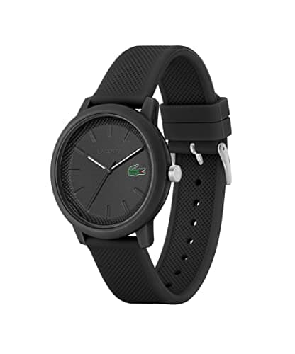 Lacoste Montre Analogique à Quartz pour Homme avec Bracelet en Silicone Noir - 2011171