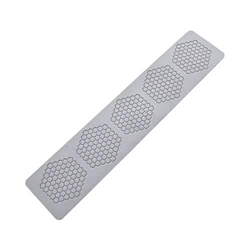 Moule en silicone en forme de nid d'abeille pour décoration de gâteaux en forme de ruche - Pour chocolats, bonbons, cupcakes, argile polymère