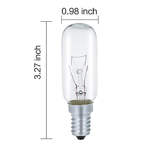 GMY Ampoule Pour Hotte Aspirante E14 Incandescent, 40W 230V 2700K Blanc Chaud Dimmable Pack de 2