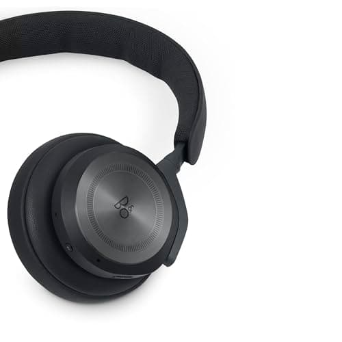 Bang & Olufsen Beoplay HX - Casque Haut de Gamme Bluetooth Réduction de bruit Sans Fil, 6 Microphones, Jusqu’à 40 heures d’Autonomie, Casque Audio et Étui de Transport - Noir