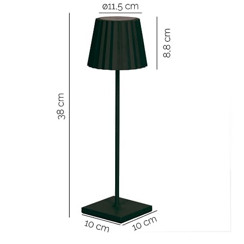 DOPO LIGHTING - lampe de table sans fil rechargeable LITTA - lampes de table Led SMD 2.20W 200lm(150lm) CRI80 3000K IP54 - lampe tactile sans fil - lampe de table rechargeable