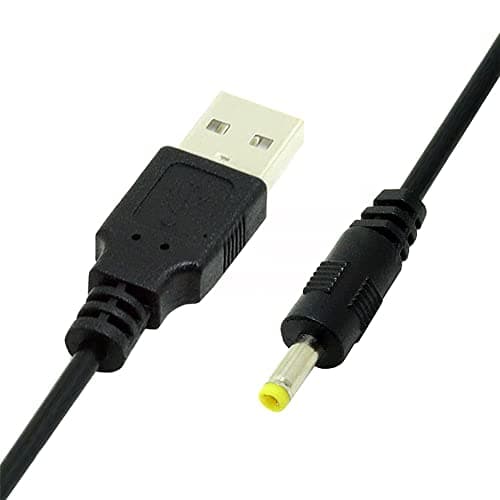 xiwai 2pcs/lot USB 2.0 Male Type-A to 5V DC 4.0x1.7mm DC Power Round Plug Cable 150cm 24AWG