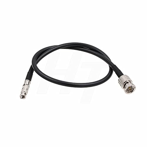 HangTon Câble vidéo 4K 12G SDI HD Micro BNC vers BNC standard pour caméra Blackmagic Video Assist 50 cm