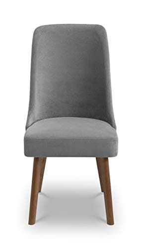 Julian Bowen Lot de 2 chaises de salle à manger Huxley, gris