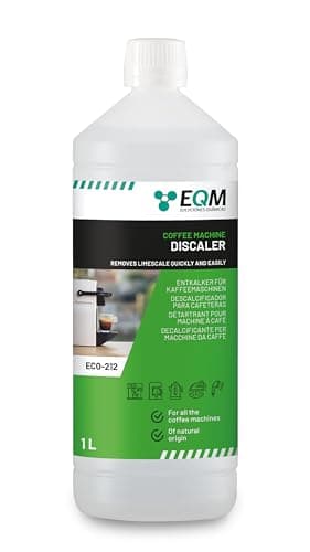 EQM - ECO-212 - Détartrant pour machine à café - 1L - 100% d'origine naturelle - Compatible avec toutes les machines à café