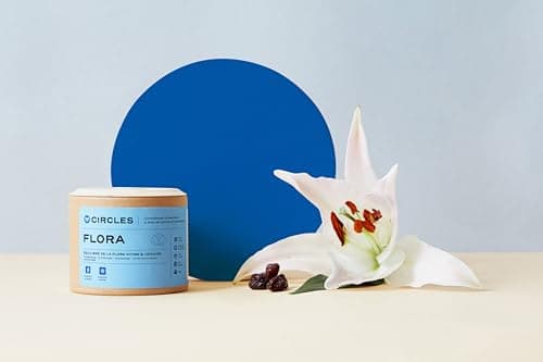 Circles FLORA - Équilibre de la flore intime & urinaire - Complément Alimentaire à base de plantes et probiotiques - Inconfort intime, inconfort urinaire - Végan - 60 Gélules