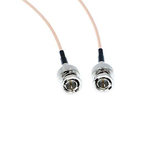 Uonecn Rg179 Cble BNC mle vers BNC 75ohm Megaflex HD-SDI cble pour Blackmagic HyperDeck Shuttle et BMCC Bmpc HyperDeck Caméras