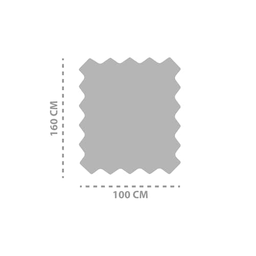 Tissu en coton au mètre 1M x 160cm - Tissus à coudre au mètre Tissu de décoration léger pour enfants Tissu à la mode 1. Gris