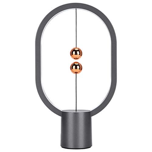 Hztyyier Lampe de Bureau LED pour ChambreMaison, Bureau, Balance Lamp Office Supplies, Touch Dimmer Balance Magnetic Lamps Lampe de Table LED24.8 * 14 * 5.5CM Office Supplies