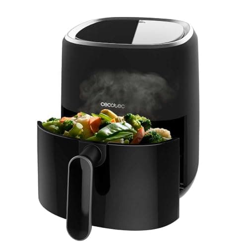 Cecotec Friteuse à Air sans Huile de 3,5 L Cecofry Fantastik 3500. Air Fryer. 1200 W, Digitale, Tactile, Technologie PerfectCook, Design Moderne et Compact, 9 Modes, 80-200oC, 0-60 Minutes