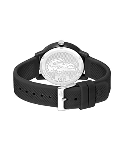 Lacoste Montre Analogique à Quartz pour Homme avec Bracelet en Silicone Noir - 2011171