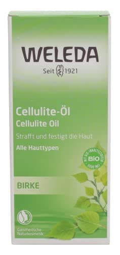 WELEDA - Huile de Massage Anti-Cellulite au Bouleau - Favorise la Réduction des effets de cellulite - NATRUE - Vegan - 200ml