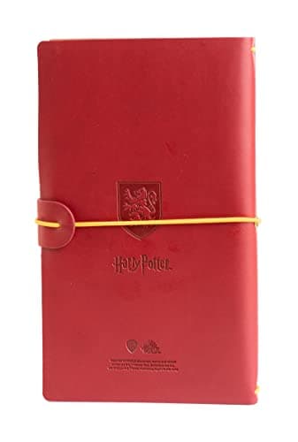 Grupo Erik CTBV017 - Ensemble Carnet de Voyage Harry Potter Gryffondor - Carnet de Notes 2 en 1 - Notebook Simili Cuir