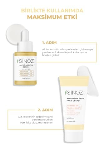 Sinoz ,Crème anti-taches pour le visage,40 ml