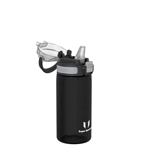 Super Sparrow Gourde Enfant - 500ml - TouchSip Bouteille d'eau avec Paille - Tritan Sans BPA - Idéale pour le Sport, l’École et les Activités en Plein Air