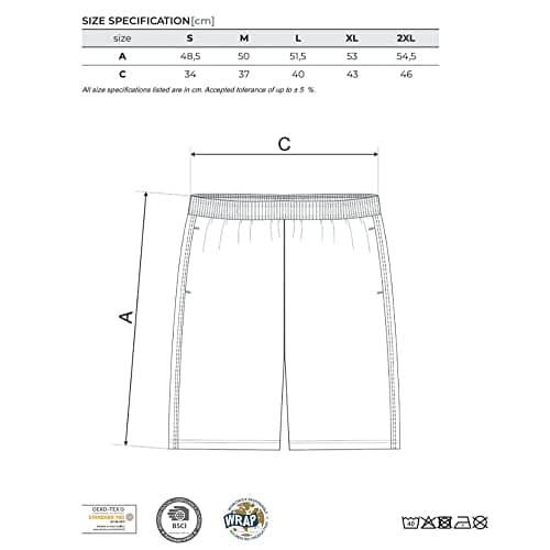 ZENA Kit Maillot Short Fluorescent Padel t-Shirt Paddle World Smash Tennis Compétition