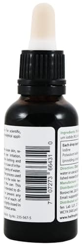Solution iodo-ioduree | 5% Solution de Lugol 30 ml | 15% Formulation liquide | Fabriqué avec 5 pour cent d'iode et 10% d'iodure de potassium | qualité pharmaceutique | Heiltropfen®