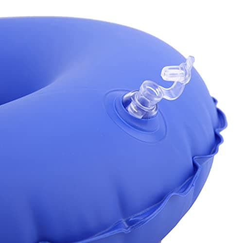 Pwshymi Urinoir de Toilette Anti-escarres de Lit Gonflable Médicinal pour les Personnes âgées Alitées pour les Personnes âgées Alitées