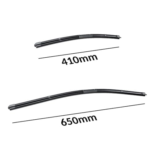 Mossa Balais d'essuie-glace de pare-brise adaptés pour Opel Corsa D, E (07.2006-2019) - essuie-glace pour lunette avant - kit essuie glaces 2